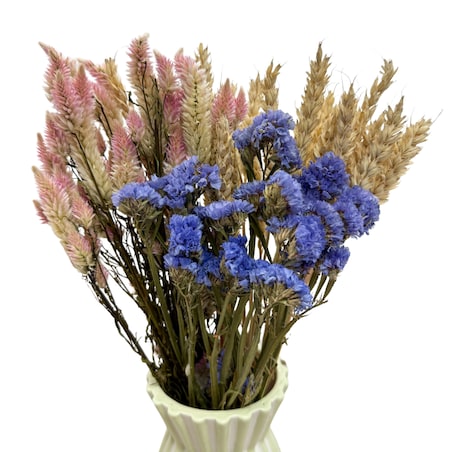 Zestaw suszonych kwiatów Mare roz. S - zatrwian, celozja, pszenica