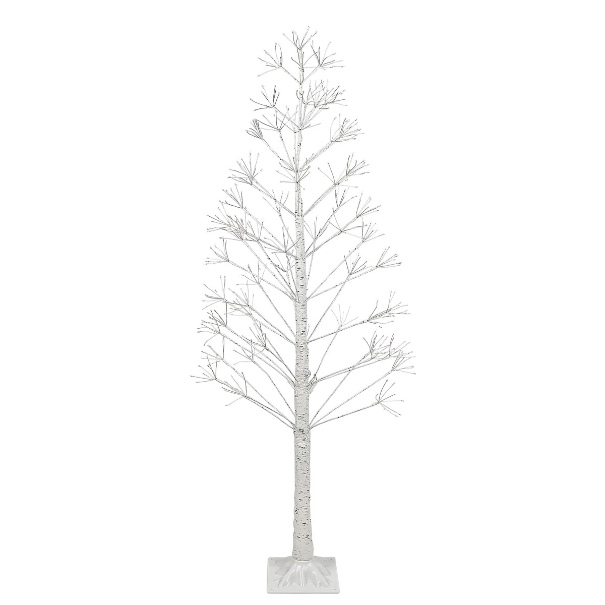 Dekoracja ogrodowa LED ALBIONI Drzewko 180 cm Biały