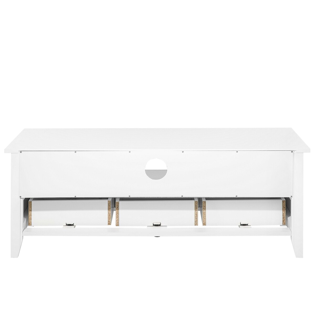 Szafka RTV biała BERKELEY