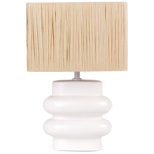 Lampa stołowa JUDY Ceramika Biały