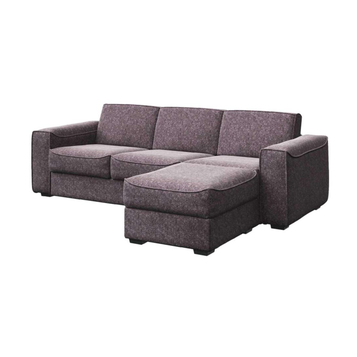 Sofa narożna rozkładana Munro - wrzosowa