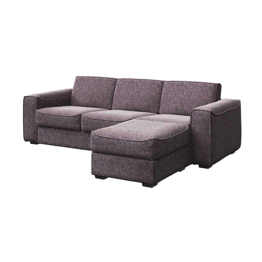 Sofa narożna rozkładana Munro - wrzosowa