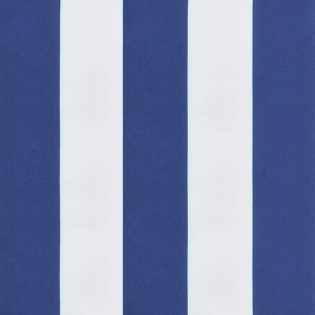 vidaXL Poduszki na ławkę ogrodową, 2 szt., w paski, 120x50x7 cm