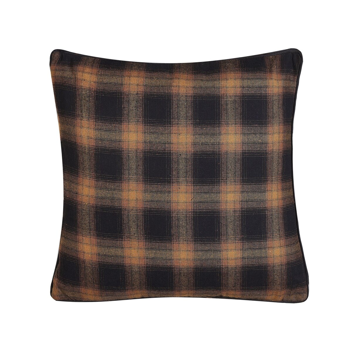 2 poduszki dekoracyjne w kratę 45 x 45 cm wielokolorowe ACORUS