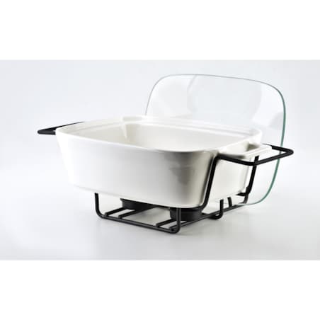 MODERN KITCHEN Naczynie z podgrzewaczem 1,4L 36x25x15cm