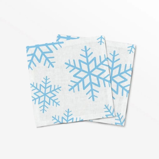 Serwetki świąteczne - Śnieżynka (2szt.)