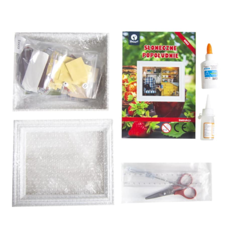 Miniaturowy domek - Słoneczne popołudnie