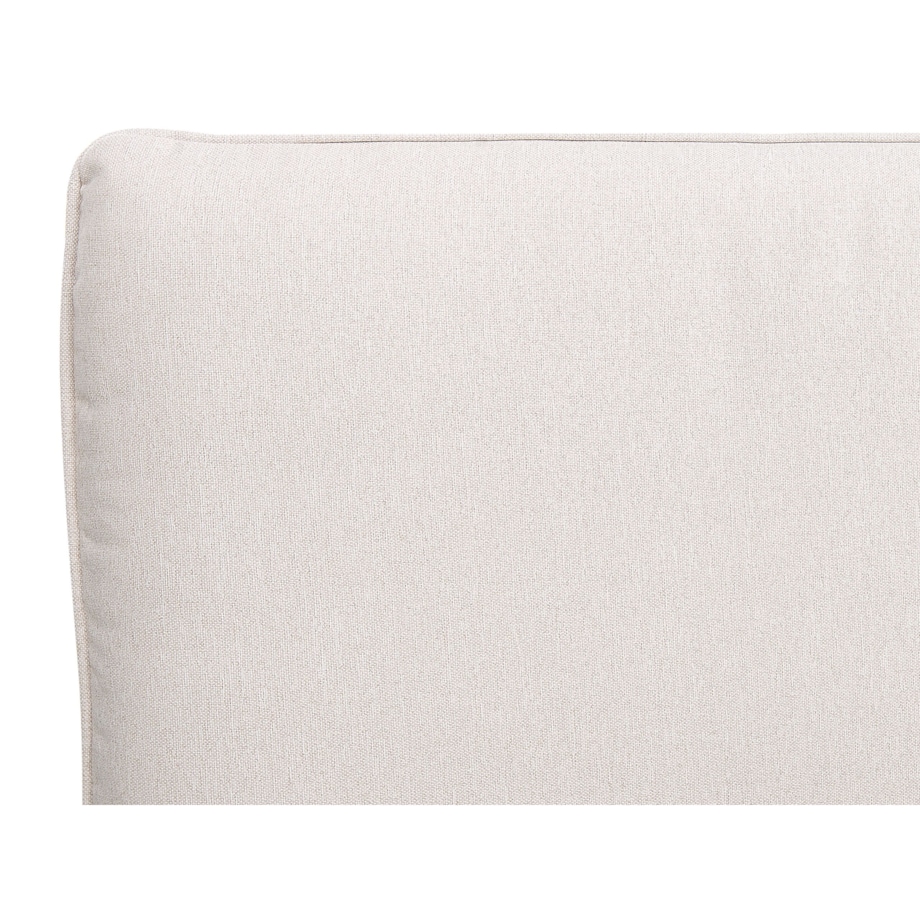 Łóżko tapicerowane 140 x 200 cm beżowe CORIO