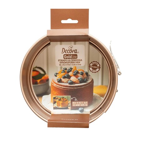 Decora tortownica złota Gold Line 16,5 x 10 cm