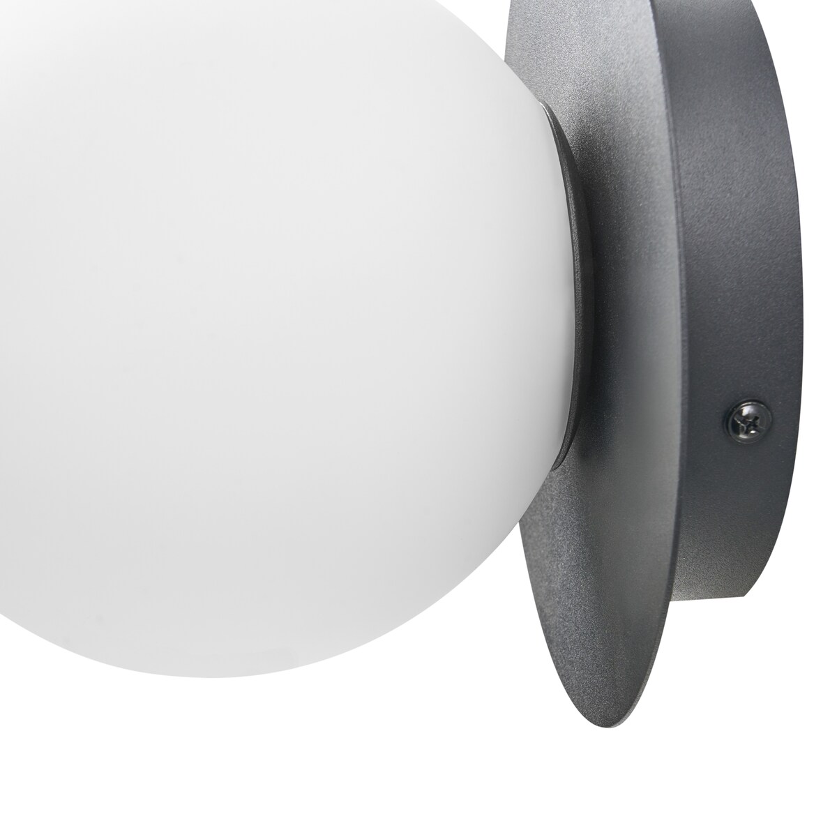 Zestaw 2 lamp ściennych BOUBLE Czarny Metal
