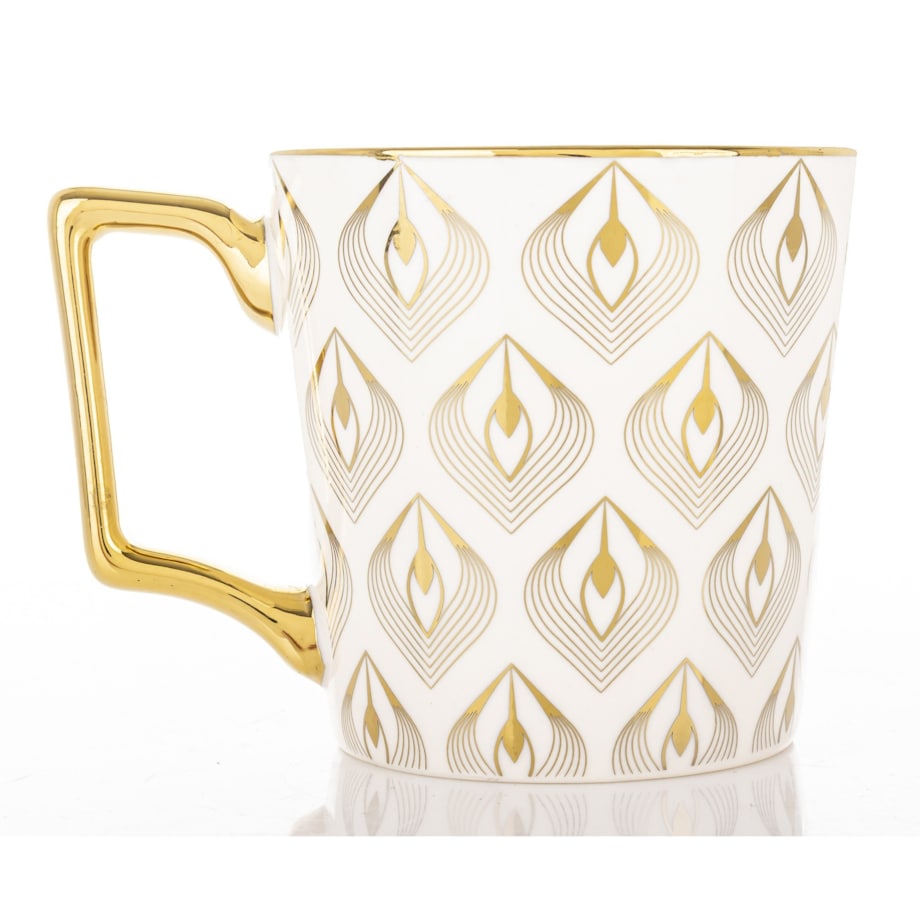 Kubek porcelanowy 310 ml 9,5x13x9,5 cm LUCCIOLE