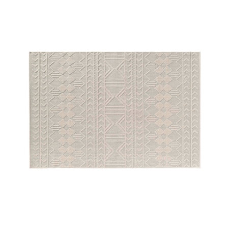 Prostokątna mata podłogowa z tłoczonym wzorem