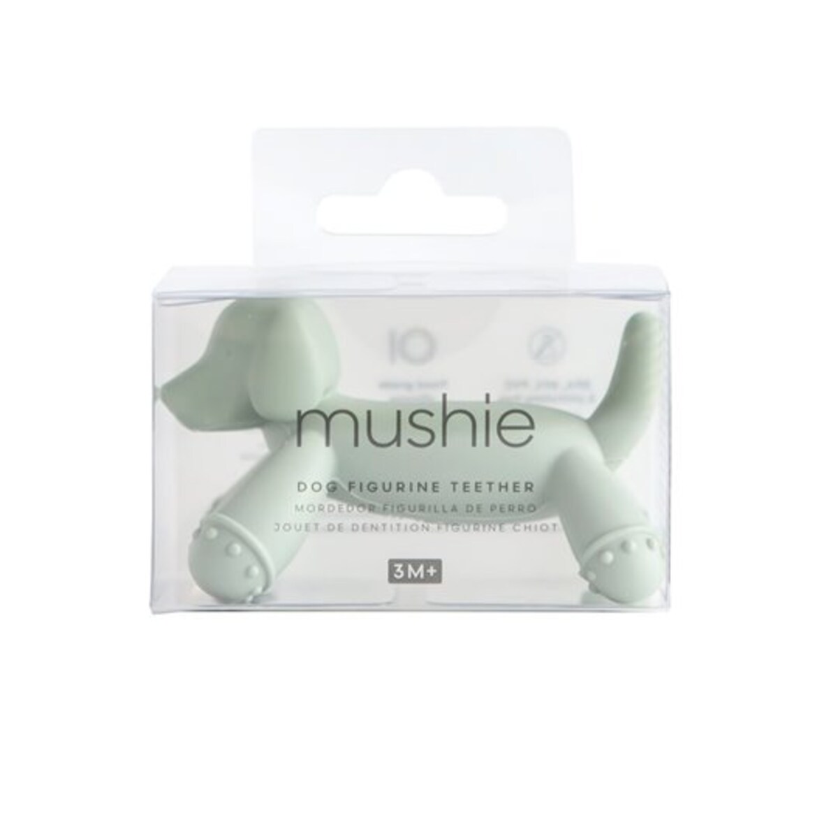 Mushie Gryzak silikonowy figurka Piesek