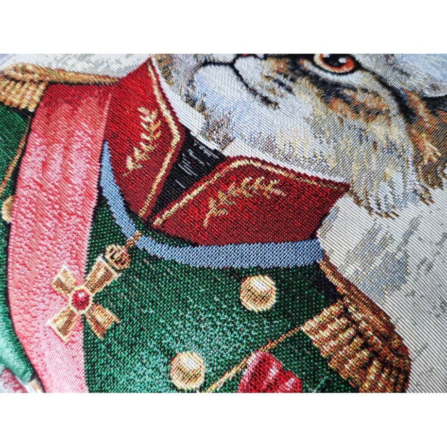 Poszewka Na Poduszkę Jasiek 45X45 Cm Żakardowa Dekoracyjna Ozobna Napoleon