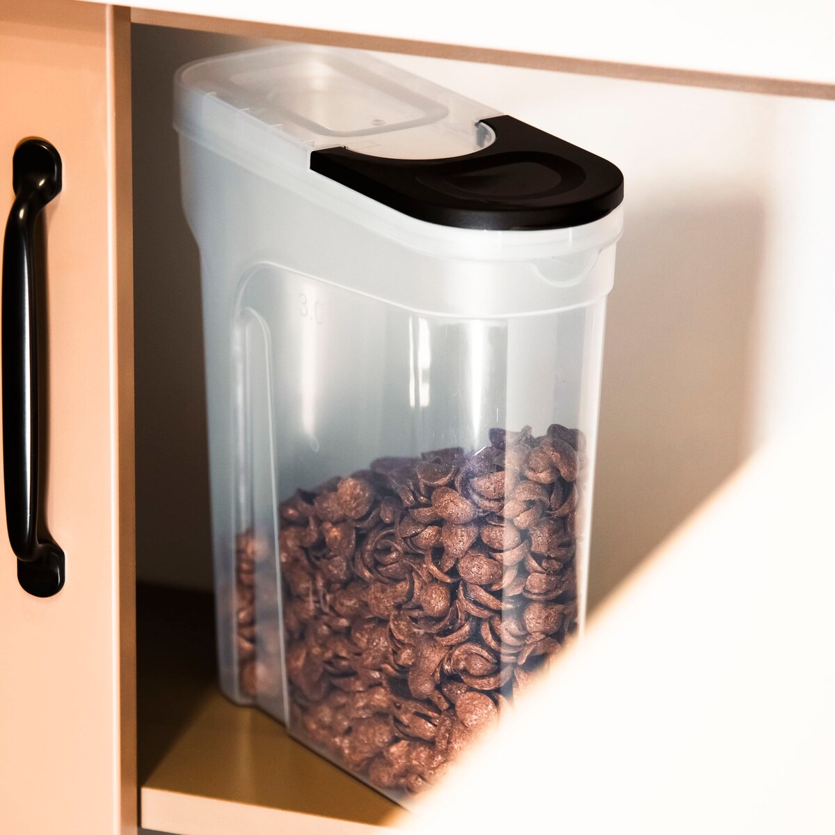 Pojemniki Na Żywność Kuchenne 3 X 4 L Makaron Mąkę Cukier Kaszę Sypkie