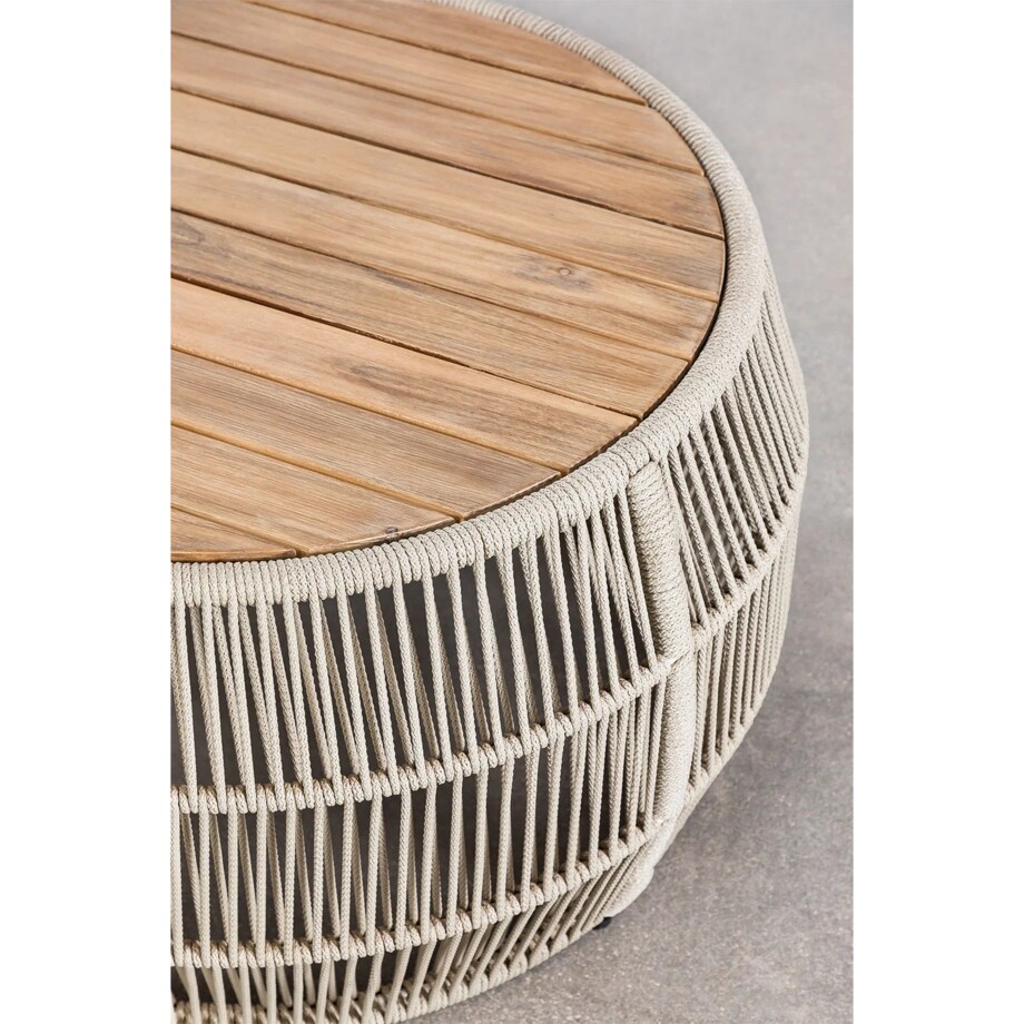 Zestaw ogrodowy: sofa 2-osoba, 2 fotele i stolik kawowy Dubai