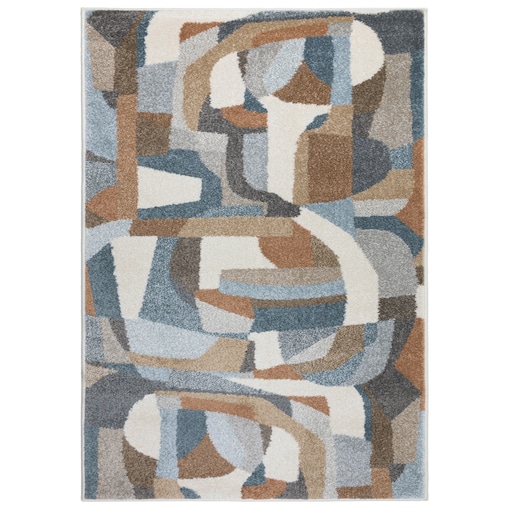 Dywan Lunera 200x300 cm Art Deco Wielokolorowy