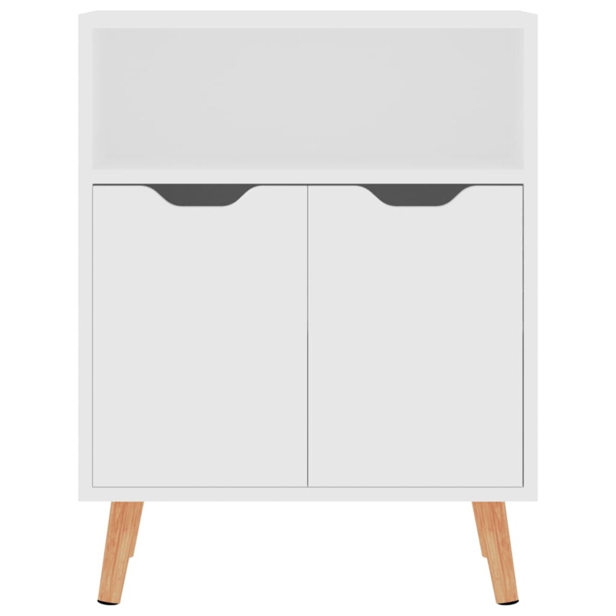 vidaXL Szafka, biała, 60x30x72 cm, materiał drewnopochodny