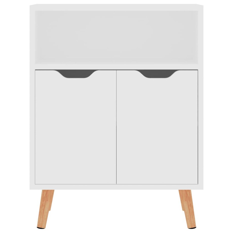 vidaXL Szafka, biała, 60x30x72 cm, materiał drewnopochodny