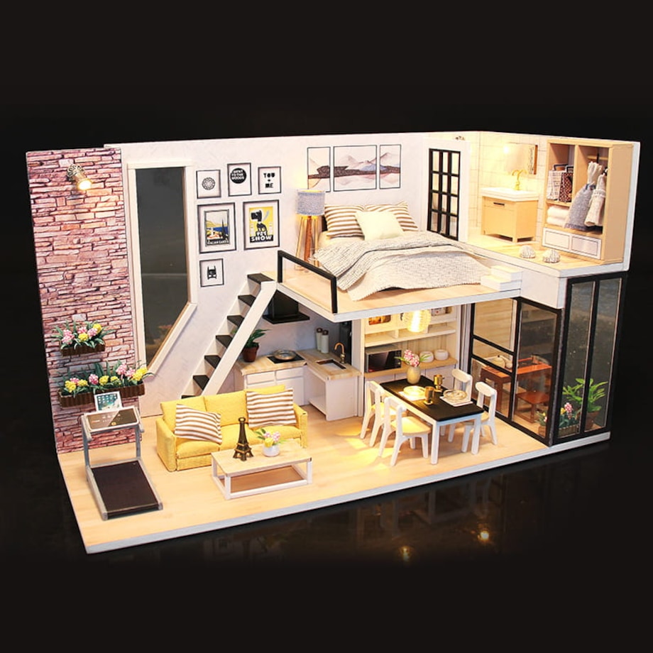 Miniaturowy domek - Loft na Manhattanie