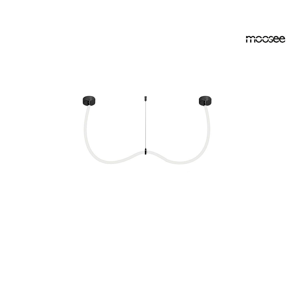 MOOSEE lampa wisząca LASSO 200 Smart czarna