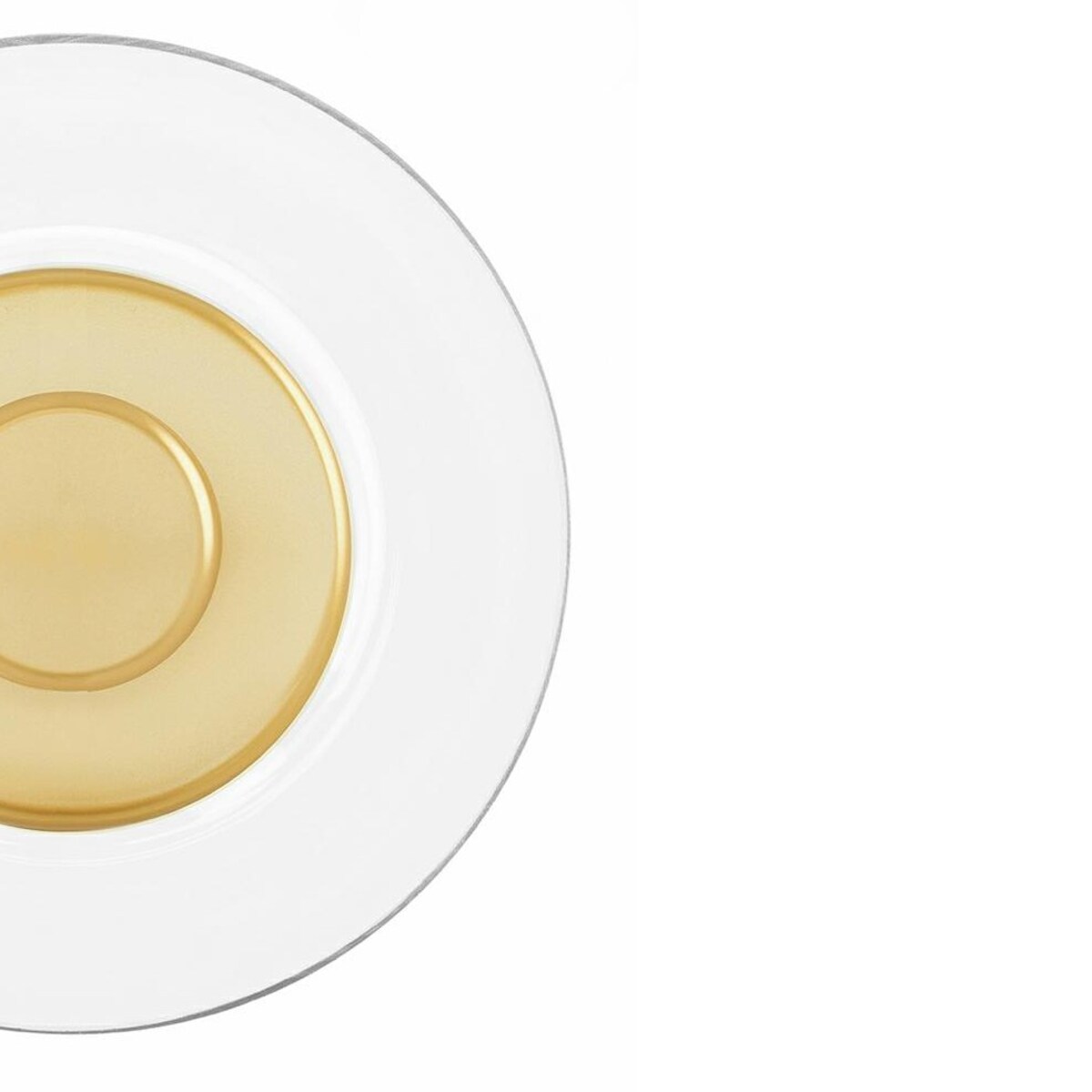 Szklany kinkiet Eden Wall lampa ścienna LED 6,4W 3000K złota