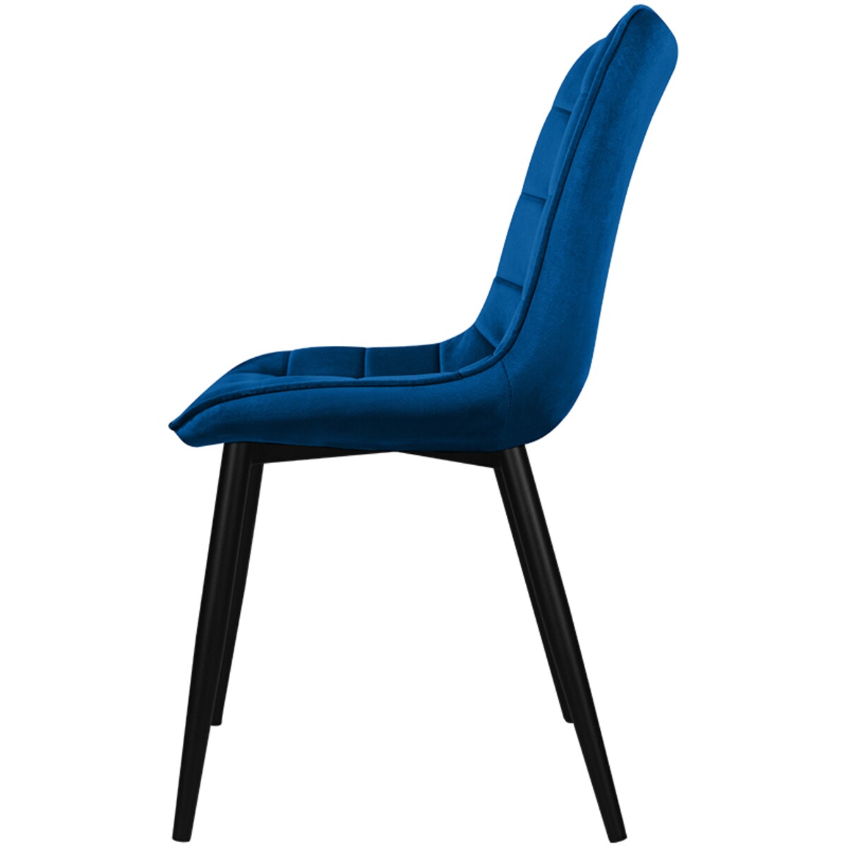 Krzesło tapicerowane welurowe pikowane do salonu jadalni