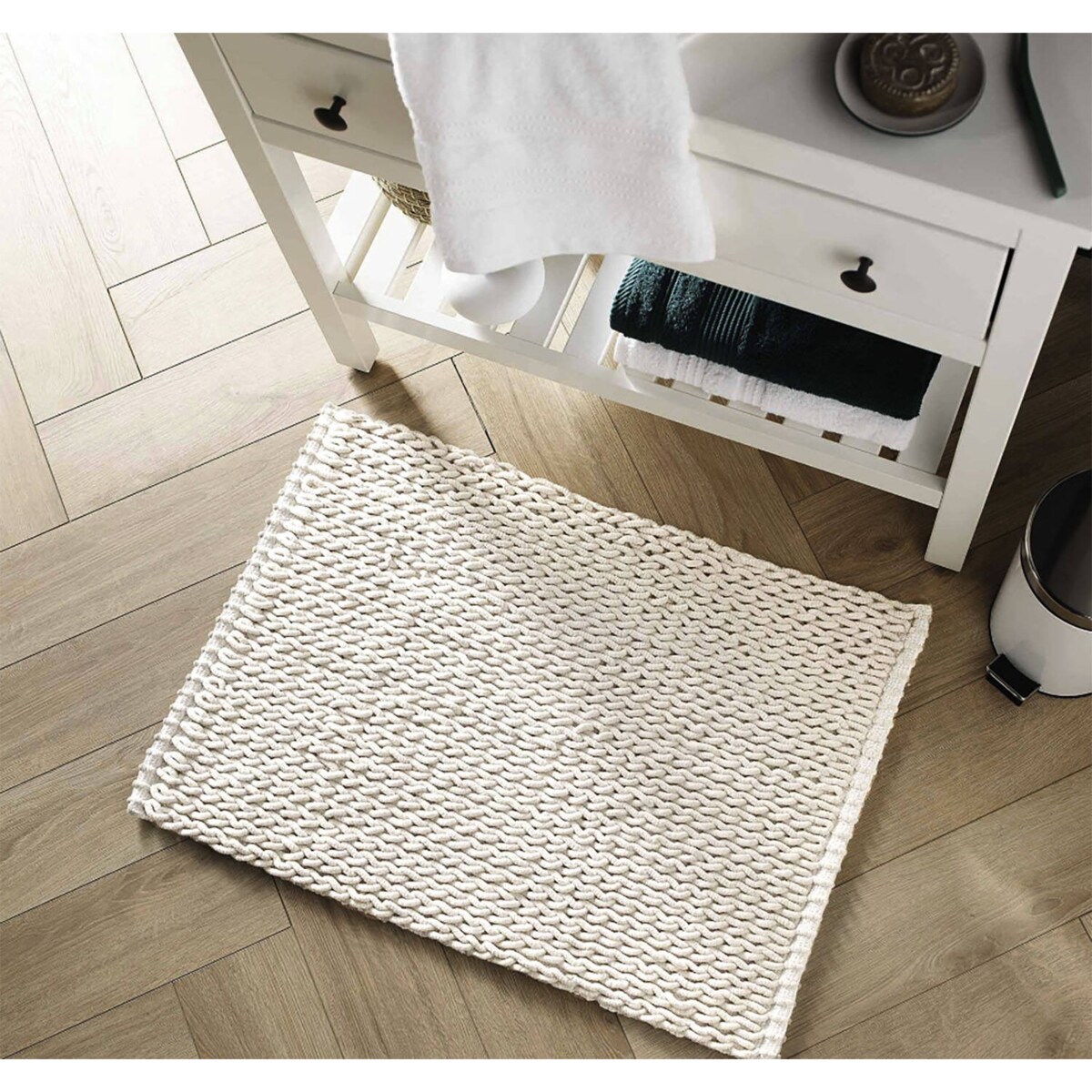 Dywanik łazienkowy pleciony 50x80 cm ARMINA