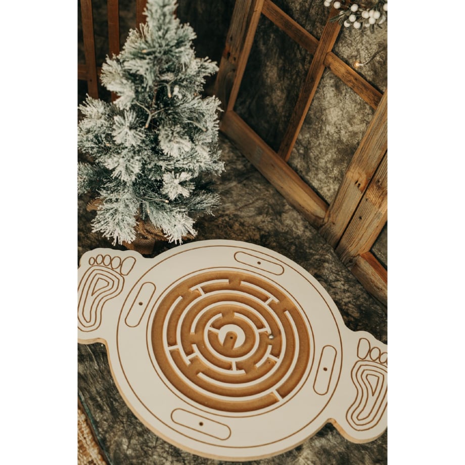 Dysk Balansowania dla dzieci balansujący DREWNIANY CERTYFIKOWANY