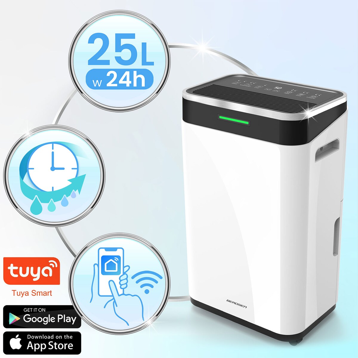 Osuszacz kompresorowy 25L Berdsen 353300