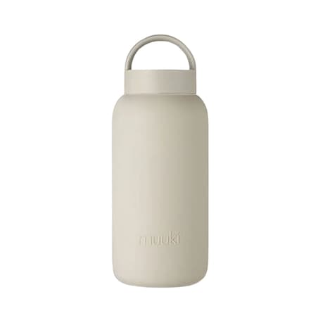 MUUKI DAILY BOTTLE szklana butelka na wodę 720 ml, Summer Sand
