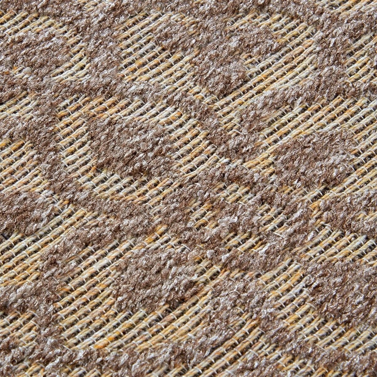 Dywan nowoczesny do salonu 160x230cm, beżowy wytłaczany wzór 3D