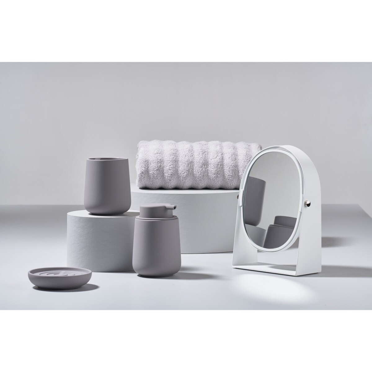 Dozownik do mydła Nova One Grey 330163