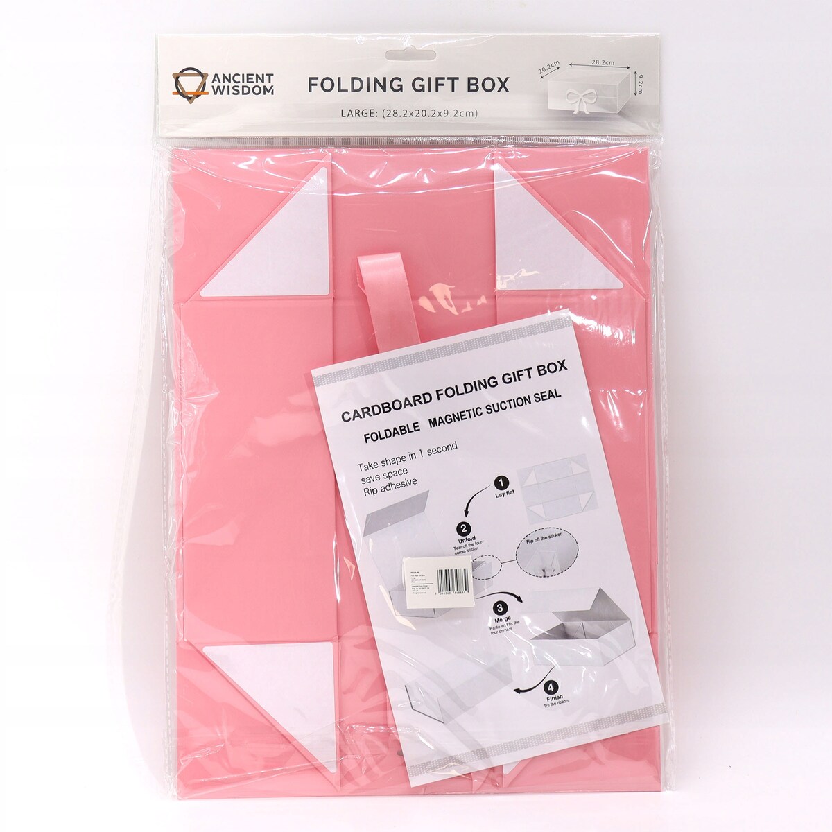 ELEGANCKIE Pudełko NA PREZENT RÓŻOWE upominek KOBIETY DZIEWCZYNKI 28x20x9cm