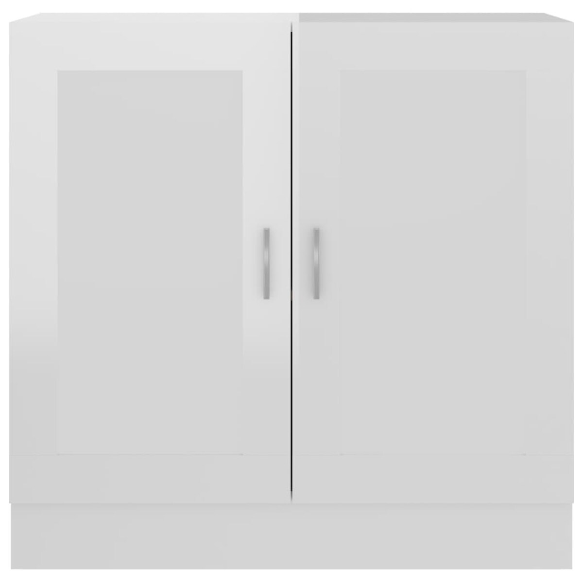 vidaXL Szafka, biała z połyskiem, 82,5x30,5x80 cm