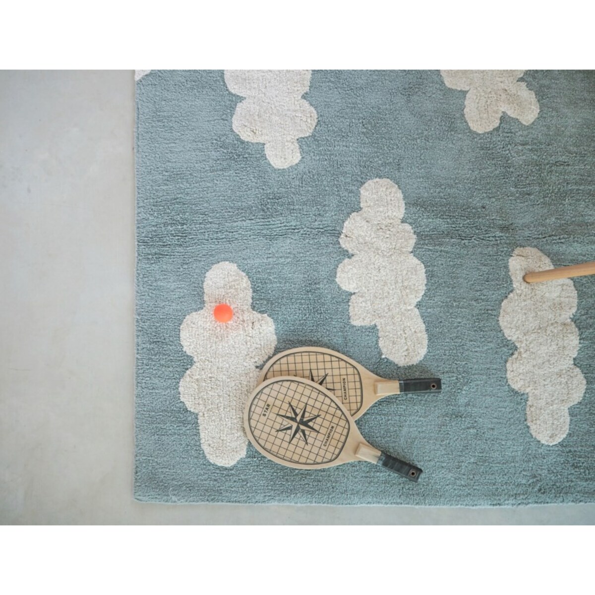 Dywan Bawełniany Cloud Vintage Blue 120x160 cm Lorena Canals