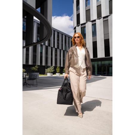 Torba ALLROUNDER L, glossy dots black