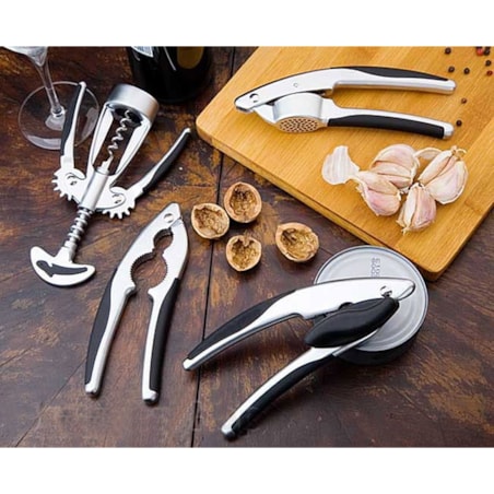 Otwieracz do wina korkociąg satynowy KINGHOFF