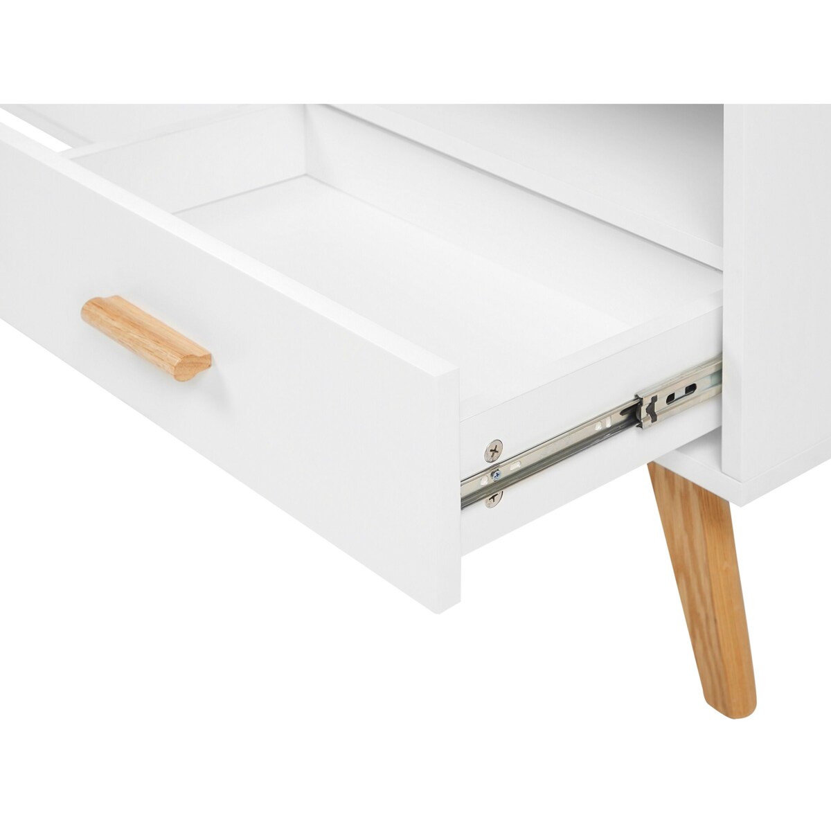 Szafka RTV biała LIBERTY