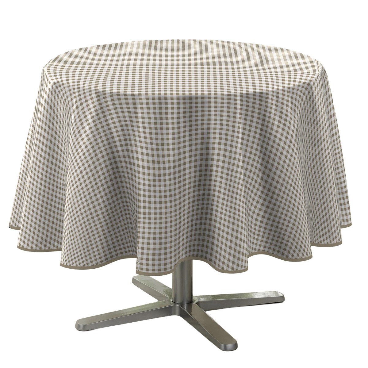 Obrus okrągły MINI VICHY, Ø 160 cm, kratka