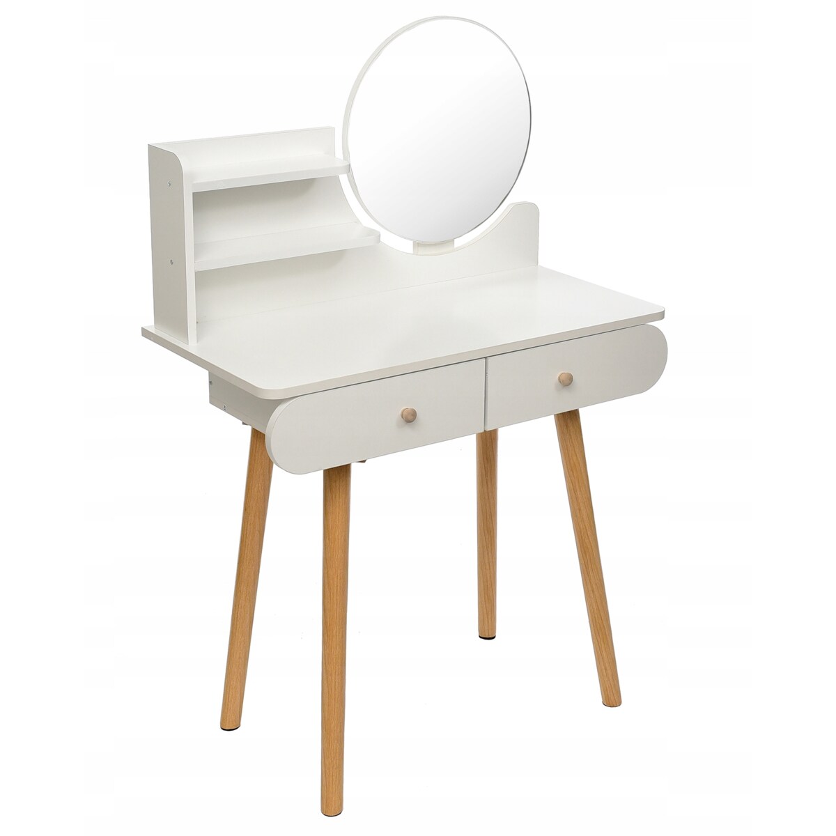 Toaletka z lustrem SCANDI kosmetyczna skandynawska