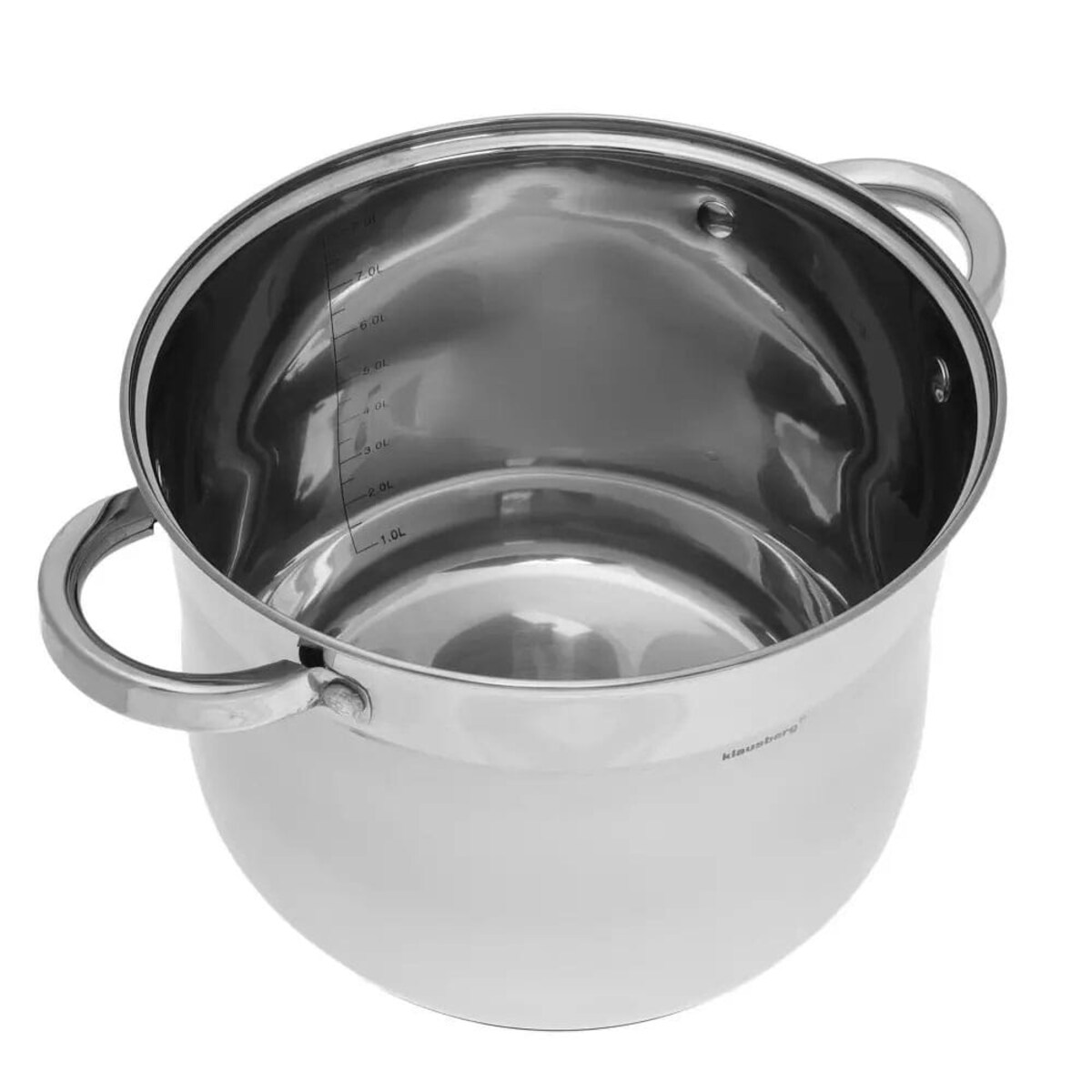 Garnek stalowy gastronomiczny duży 8.6L 24cm KLAUSBERG