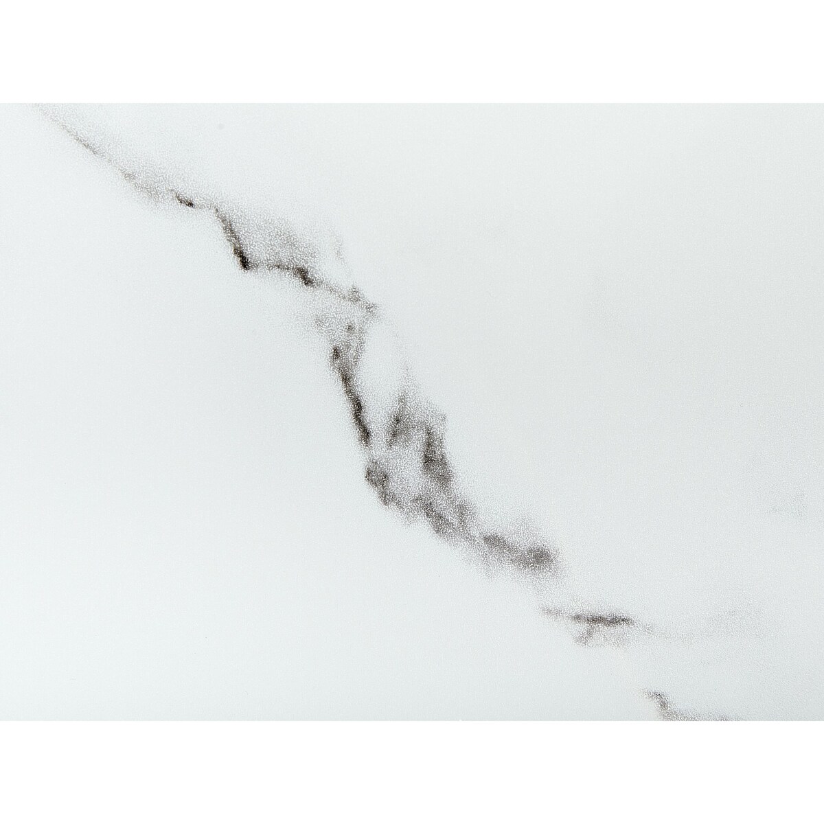 Stół do jadalni szklany 120 x 70 cm efekt marmuru ze złotym MULGA