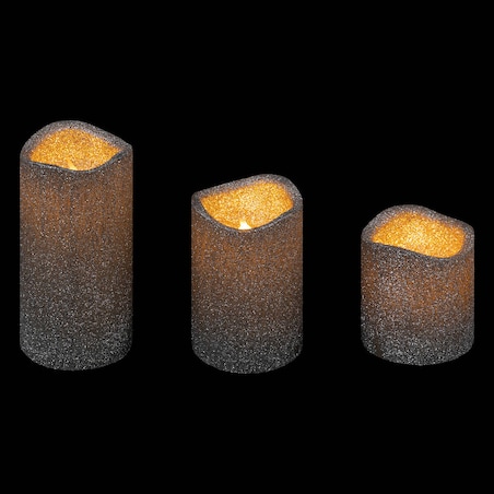 Zestaw świec LED w różnych rozmiarach, 3 sztuki