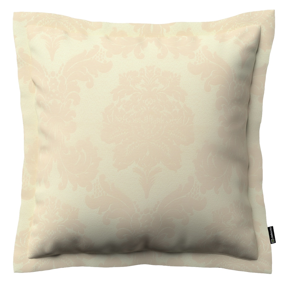 Poszewka Mona na poduszkę 45x45 liście akantu na tle ecru