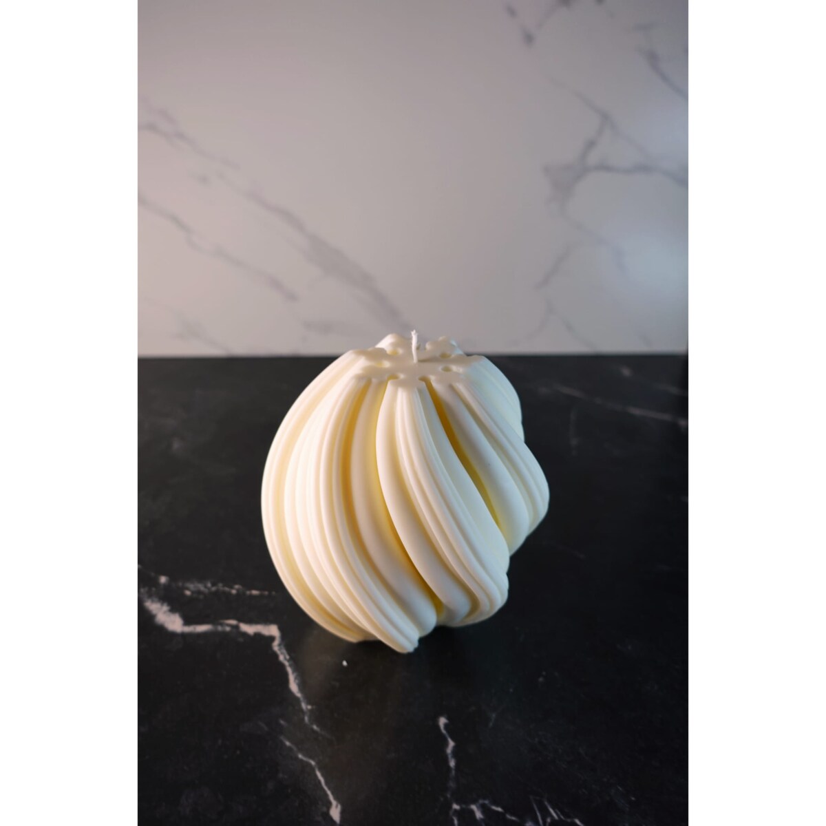 Świeca sojowa duża Volute, 700 g, INSPIRA