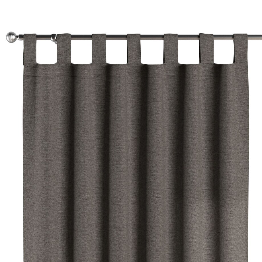 Zasłona na szelkach 1 szt. 130x260 grafit
