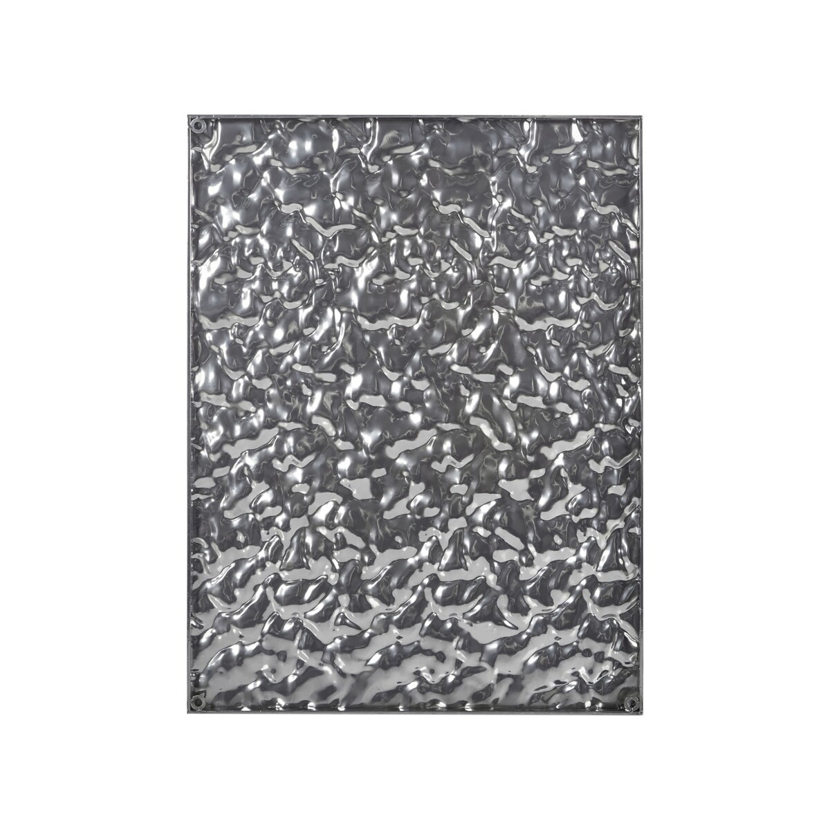 Dekoracja ścienna COIMBRA Metal Srebrny 79 cm