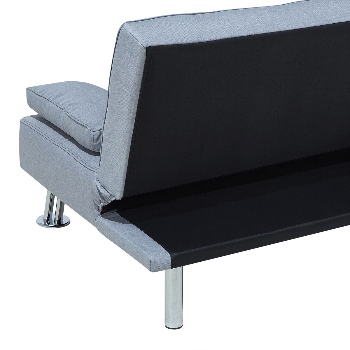 Sofa rozkładana dla 3 osób ROXEN Jasnoszary