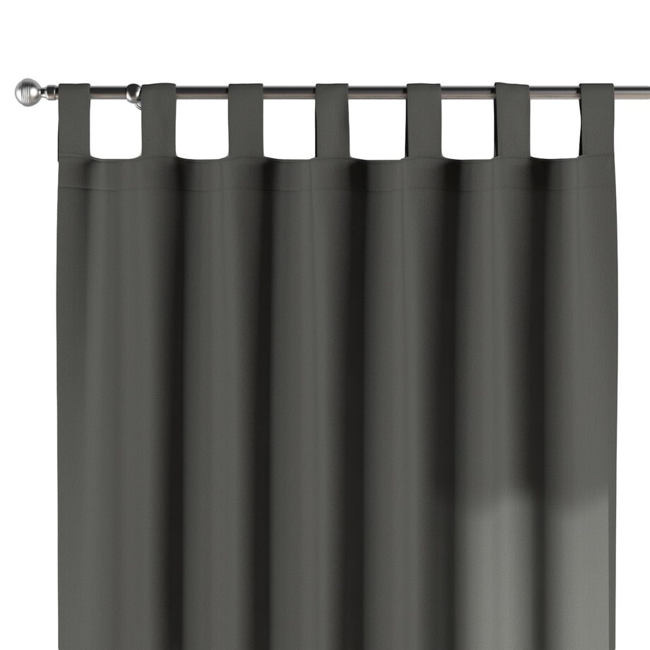 Zasłona na szelkach 1 szt. 130x260 szary